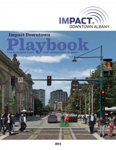 Impact Downtown Albany Playbook - Cover