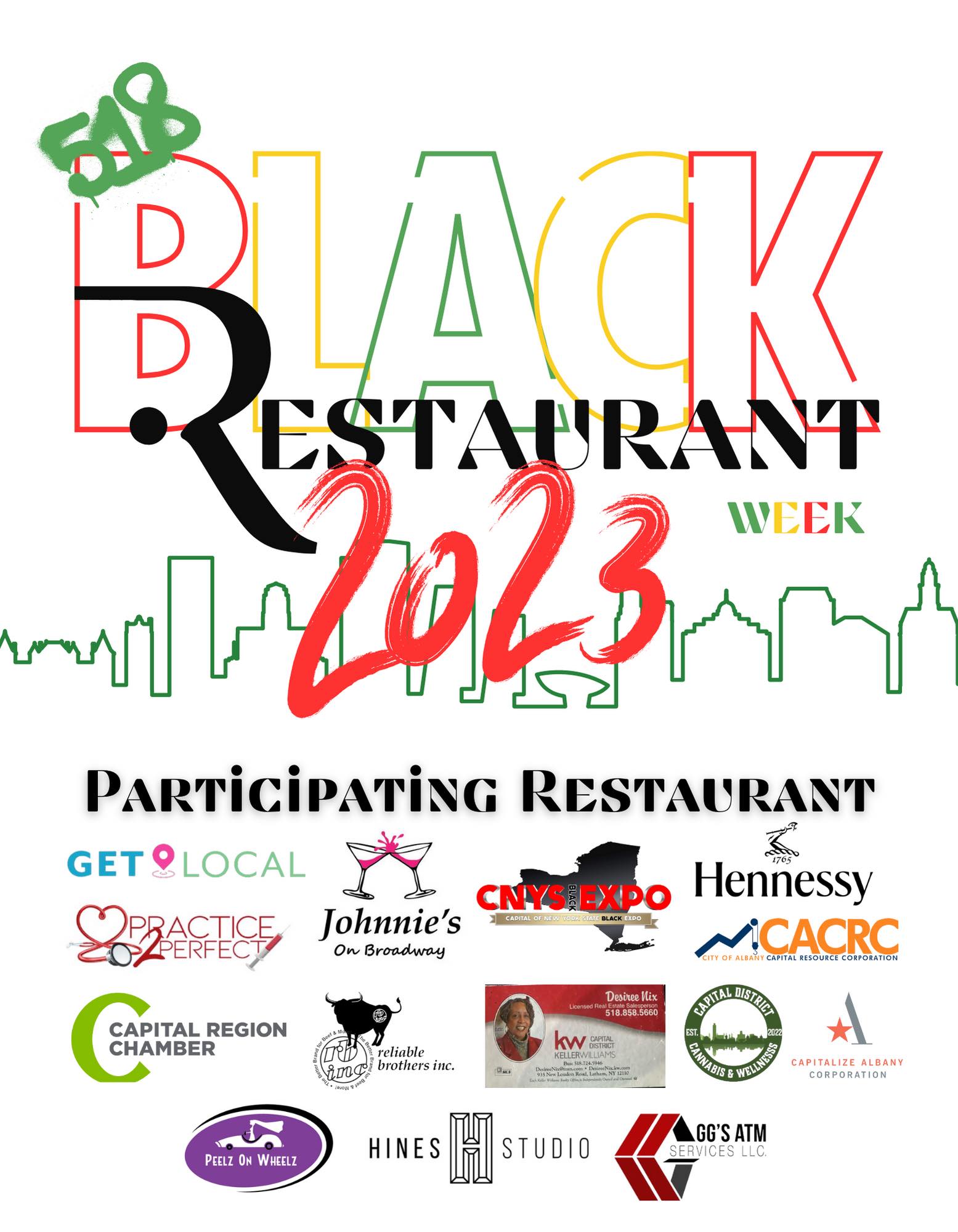 518 Black Restaurant Week in Albany The Week of Capitalize